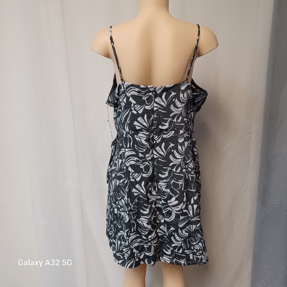 Nine West Black and White Sleeveless Sundress Size XL - Picture 4 of 13